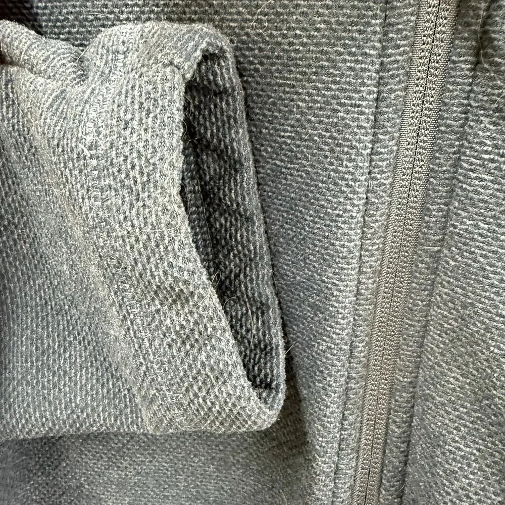 The North Face Fleece Pullover XXL Blue Quarter Zip Textured Sweater Knit